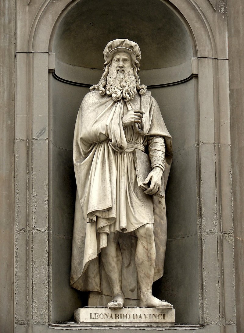 Discussing with Da Vinci